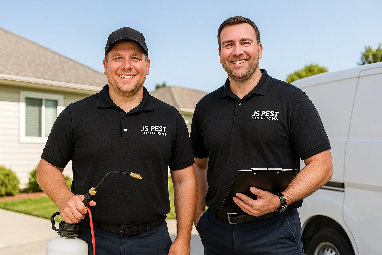 JS Pest Solutions professional technician at work